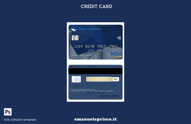 stile verificato Modello di carta visto bancario Bielorussia Paritet